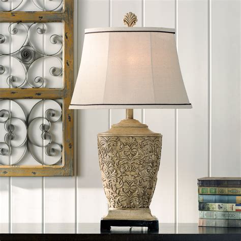 wayfair box table lamps